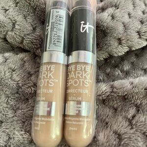 Lot of 2 It Cosmetics Bye Bye Dark Spots Concealer + Serum Medium Neutral #31